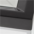 Carmela End Table - Glossy Charcoal Sand