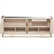 Michael Amini Carmela Console Cabinet - Shimmering Ivory