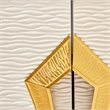 Michael Amini Carmela Console Cabinet - Shimmering Ivory