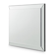 Michael Amini Carmela Wall Mirror - Glossy Charcoal Sand