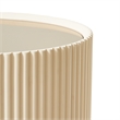 Lisbon Console Table - Silken Matte Cream