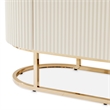 Lisbon Console Table - Silken Matte Cream