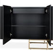 Lisbon Console Table - Silken Matte Black