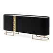 Lisbon Console Table - Silken Matte Black