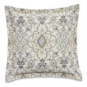 Moonbeam Powell 21&quot Square Throw Pillow - Natural in Set of 2