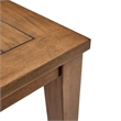 Brooklyn Walk 9-Piece Dining Room Set - Burnt Umber Brown