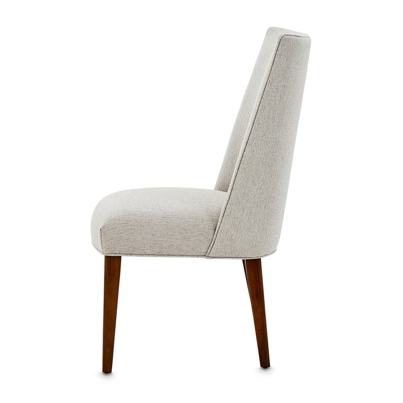 Brooklyn Walk Dining Side Chair - Set of 2 - Greige/Burnt Umber