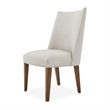 Brooklyn Walk Dining Side Chair - Set of 2 - Greige/Burnt Umber