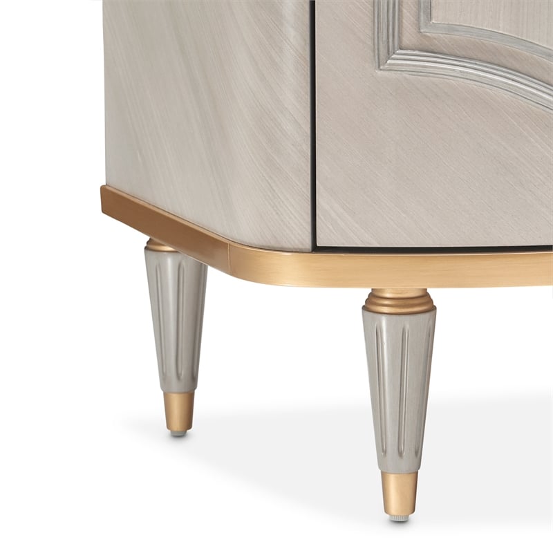 St. Charles Sideboard with Mirror - Dove Gray