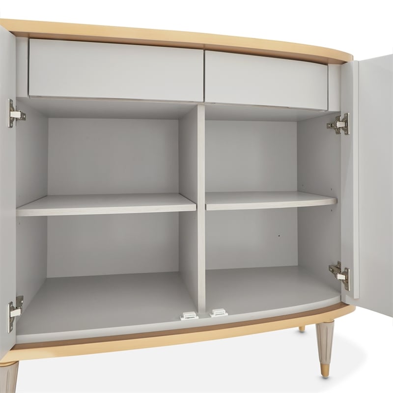St. Charles Sideboard with Mirror - Dove Gray