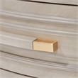 St. Charles 3-Drawer Nightstand - Dove Gray