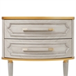 St. Charles 2-Drawer Nightstand - Dove Gray