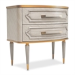 St. Charles 2-Drawer Nightstand - Dove Gray