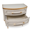 St. Charles 2-Drawer Nightstand - Dove Gray