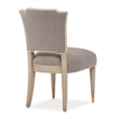 St. Charles Chenille Vanity Chair - Dove Gray