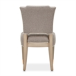 St. Charles Chenille Vanity Chair - Dove Gray