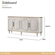 Michael Amini St. Charles Sideboard - Dove Gray