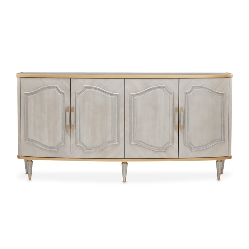 Michael Amini St. Charles Sideboard - Dove Gray