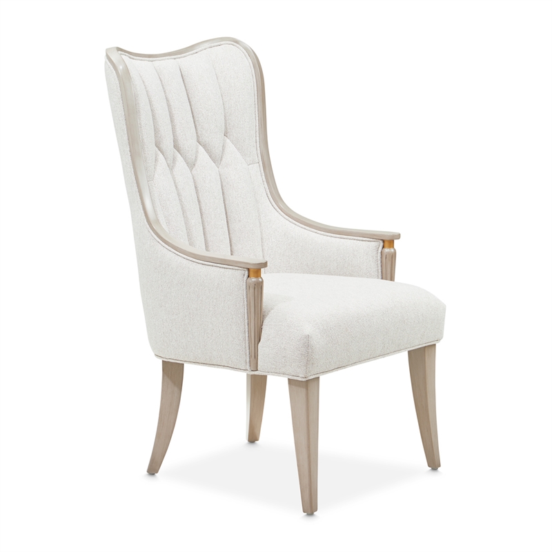 St. Charles Dining Arm Chair - Set of 2 - Dove Gray