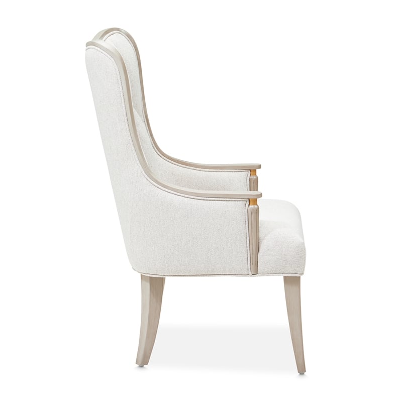 St. Charles Dining Arm Chair - Set of 2 - Dove Gray