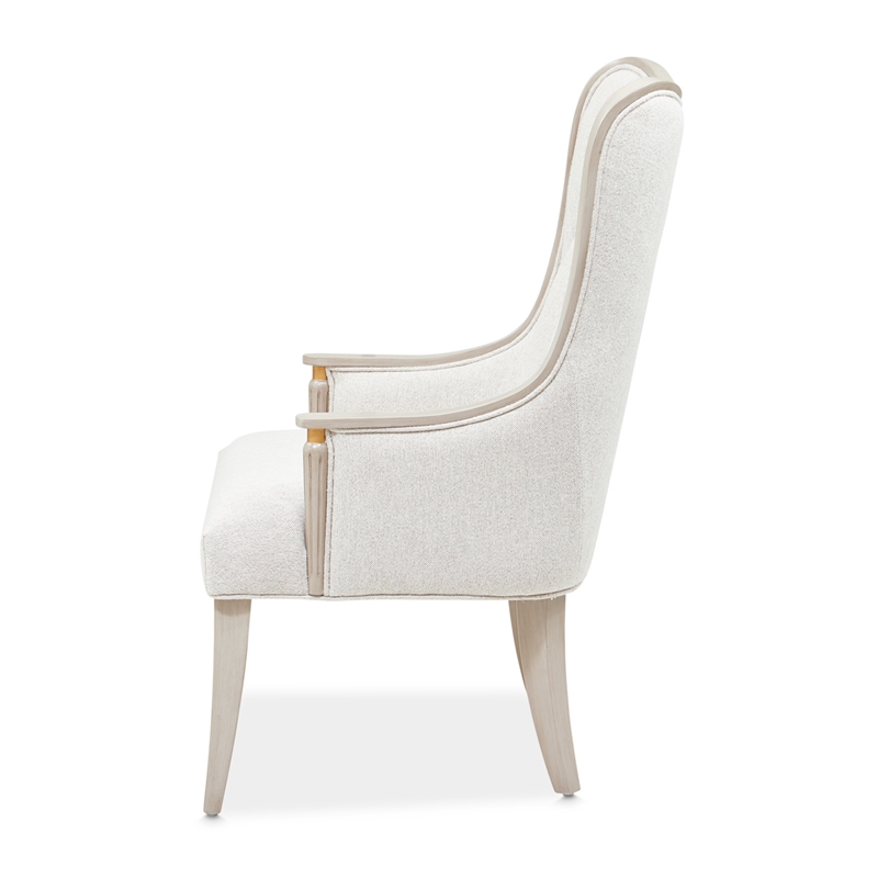 St. Charles Dining Arm Chair - Set of 2 - Dove Gray