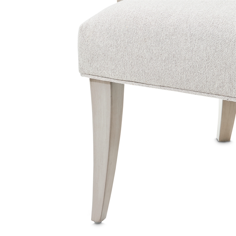 St. Charles Dining Arm Chair - Set of 2 - Dove Gray