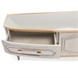 Michael Amini St. Charles Media Cabinet - Dove Gray