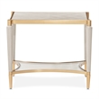 Michael Amini St. Charles End Table - Dove Gray