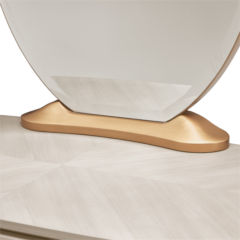 St. Charles Vanity Mirror - Dove Gray