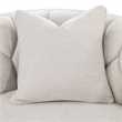 St. Charles Standard Chenille Sofa - Natural Cirrus/Dove Gray