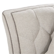 St. Charles Standard Chenille Sofa - Natural Cirrus/Dove Gray