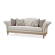 St. Charles Standard Chenille Sofa - Natural Cirrus/Dove Gray