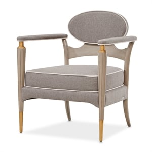 St. Charles Chenille Accent Chair - Dove Gray