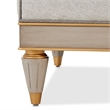 St. Charles Matching Chenille Accent Chair - Natural/Dove Gray