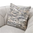 St. Charles Matching Chenille Accent Chair - Natural/Dove Gray