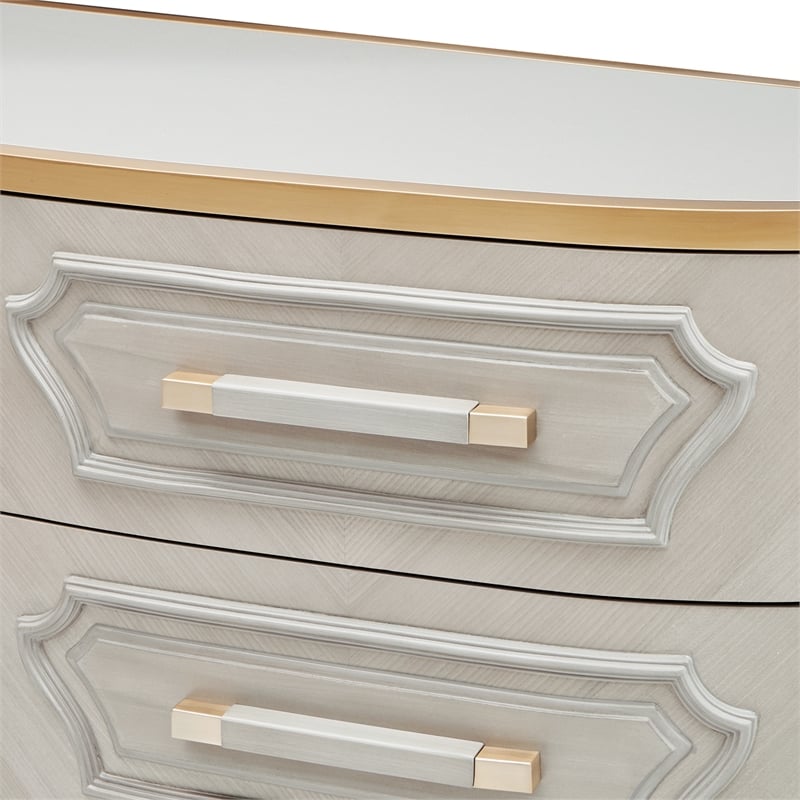 st. charles 9-drawer dresser - dove gray