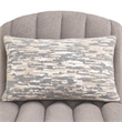 Michael Amini St. Charles Chenille Chaise - Dove Gray