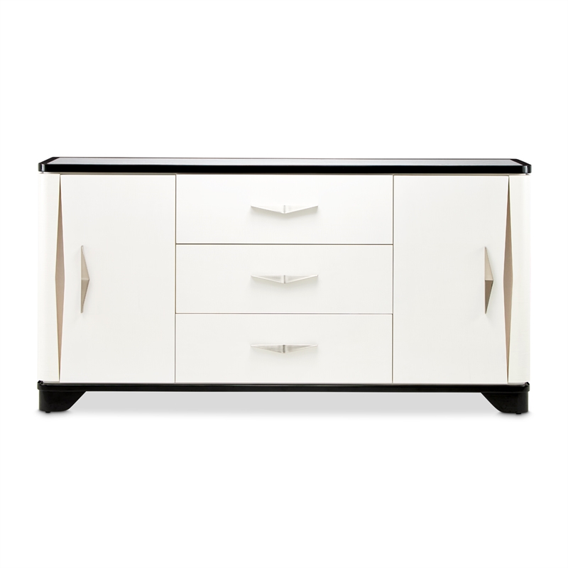 Tuxedo Sideboard with Drawers and Cabinets - Piano Keyboard