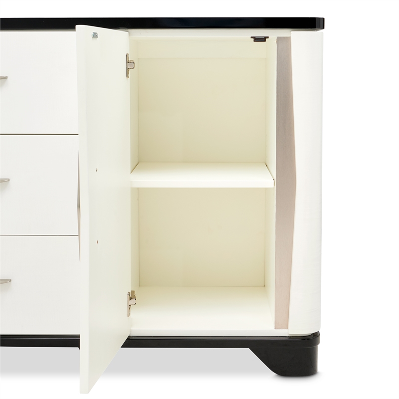 Tuxedo Sideboard with Drawers and Cabinets - Piano Keyboard