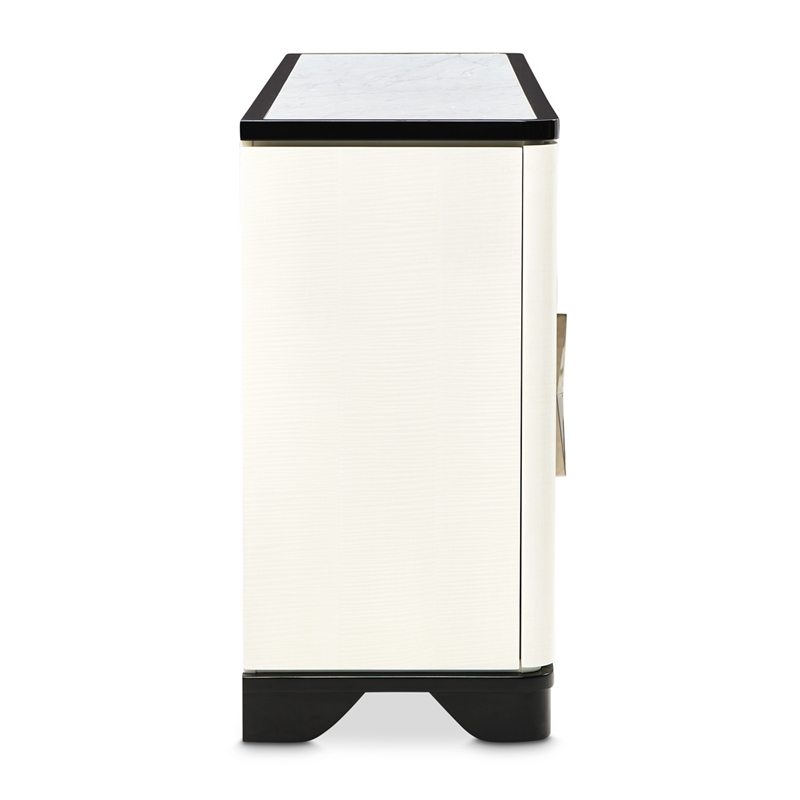 Tuxedo Sideboard with Drawers and Cabinets - Piano Keyboard