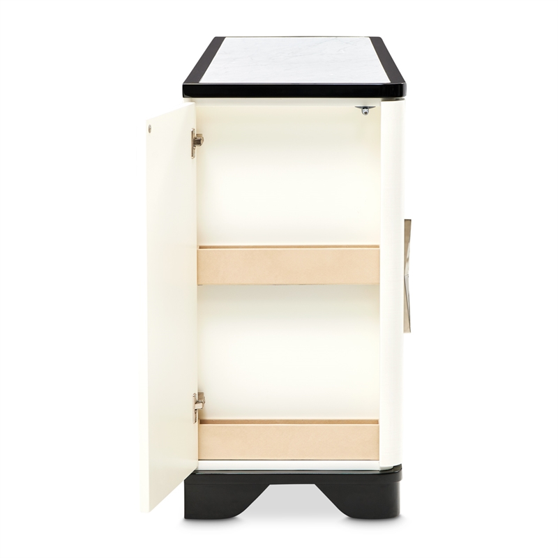 Tuxedo Sideboard with Drawers and Cabinets - Piano Keyboard