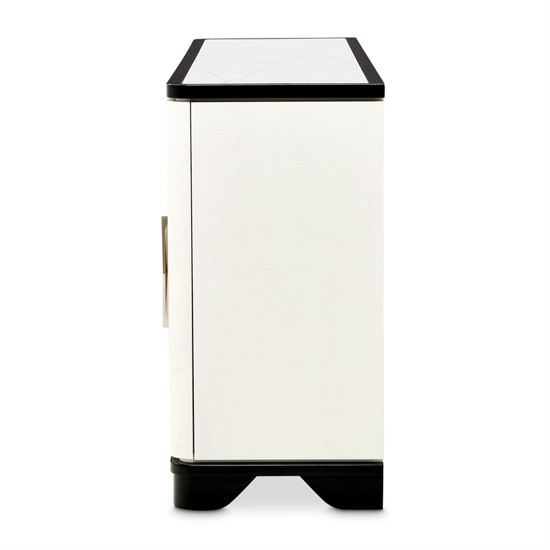 Tuxedo Sideboard with Drawers and Cabinets - Piano Keyboard