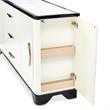Tuxedo Sideboard with Drawers and Cabinets - Piano Keyboard
