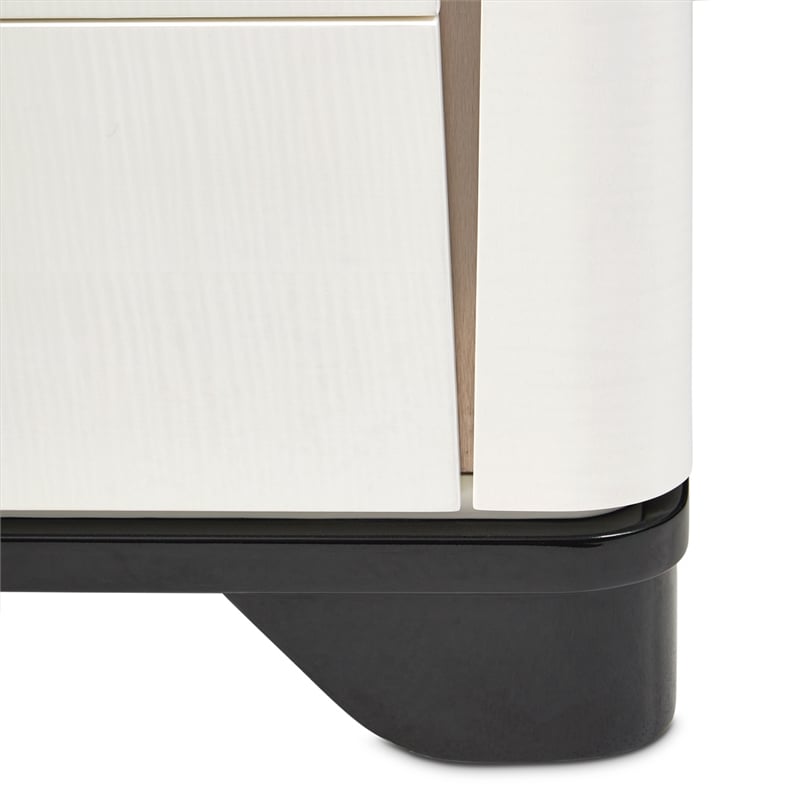 Tuxedo 6-Drawer Chest with Side Cabinets - Piano Keyboard