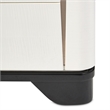 Tuxedo 6-Drawer Chest with Side Cabinets - Piano Keyboard