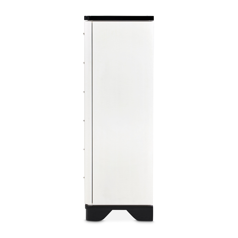Tuxedo 6-Drawer Chest with Side Cabinets - Piano Keyboard