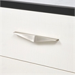 Tuxedo 6-Drawer Dresser with Side Cabinets - Piano Keyboard