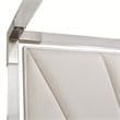 Michael Amini Penthouse Eastern King Canopy Bed - Frosted Linen