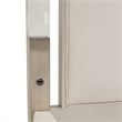 Michael Amini Penthouse Eastern King Canopy Bed - Frosted Linen
