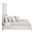 Michael Amini Penthouse Tall Queen Panel Bed - Frosted Linen